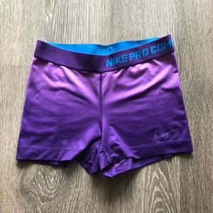 Purple Ombre Nike Pros